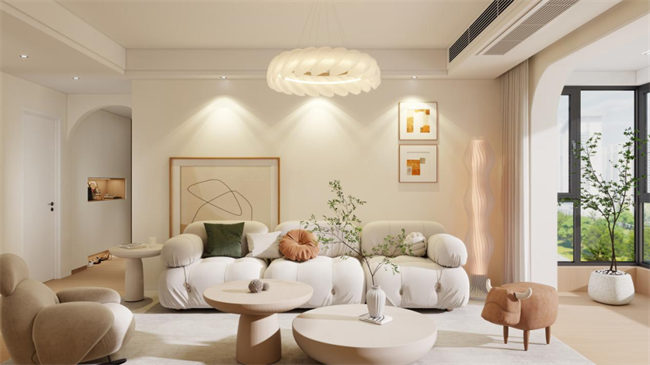 中央御府131㎡ | 當(dāng)木紋遇上晨光，讓我們讀懂歲月靜好的模樣！