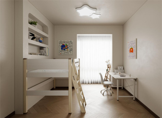 香山匯騰苑100㎡ | 簡約中古風(fēng)，歸家1秒即開啟穿越時(shí)光之旅，實(shí)在太驚艷！